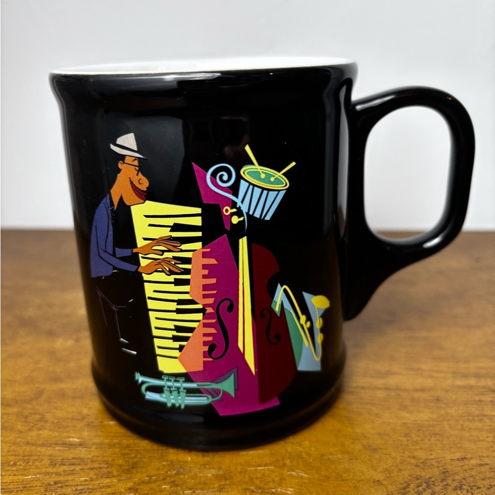 Disney Soul Black Mug “Half Note”